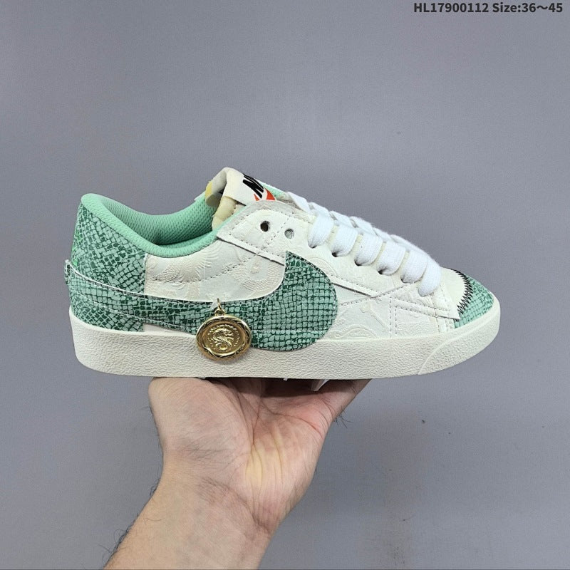 Blazer Low‘77 Jumbo Classique Polyvalent Low Casual Sport Chaussure Skateboard