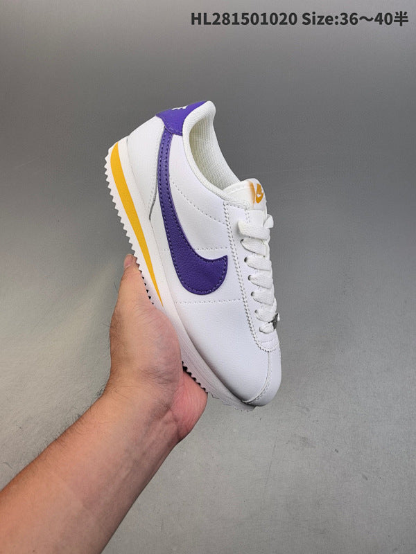 Classic Cortez Leather Classique Confort Casual Chaussure Running :FD4620-111