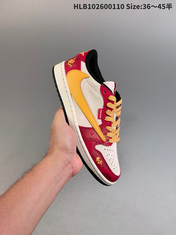 TS Collaboration supreme 2025 x Air Jordan low 1 Low Casual Chaussure Skateboard DM9288-005