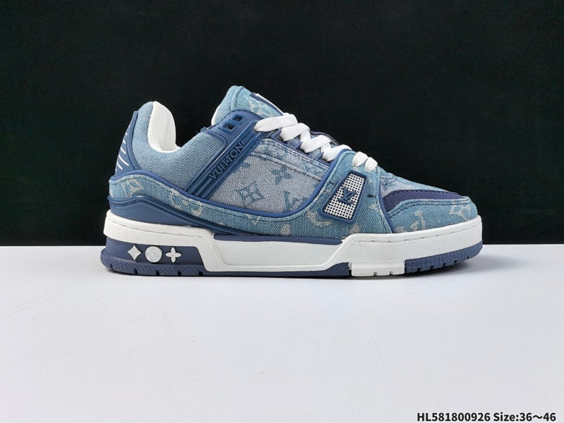 L---- Trainer Sneaker Low Casual Sport Polyvalent Chaussure Skateboard