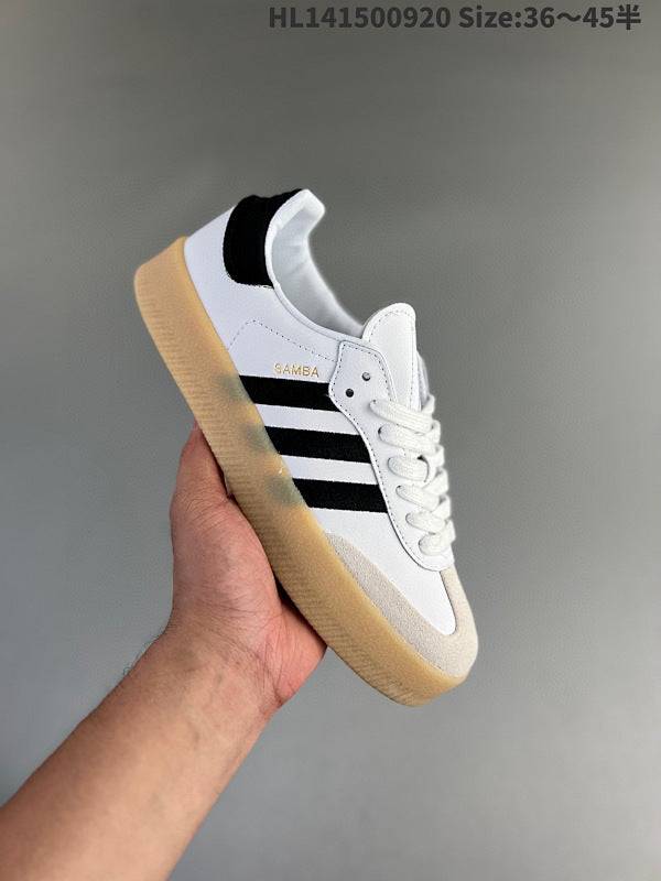 Originals Samba Vegan OG Série Polyvalent Low Casual Sport Chaussure Skateboard