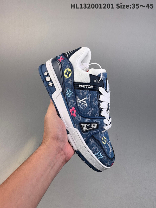 L--- Trainer Sneaker Low Casual Sport Polyvalent Chaussure Skateboard