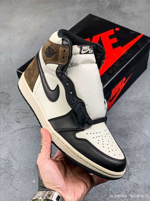 Air Jordan 1 Retro High Og “Bred Toe” Classique High Polyvalent Casual Sport Chaussure Skateboard