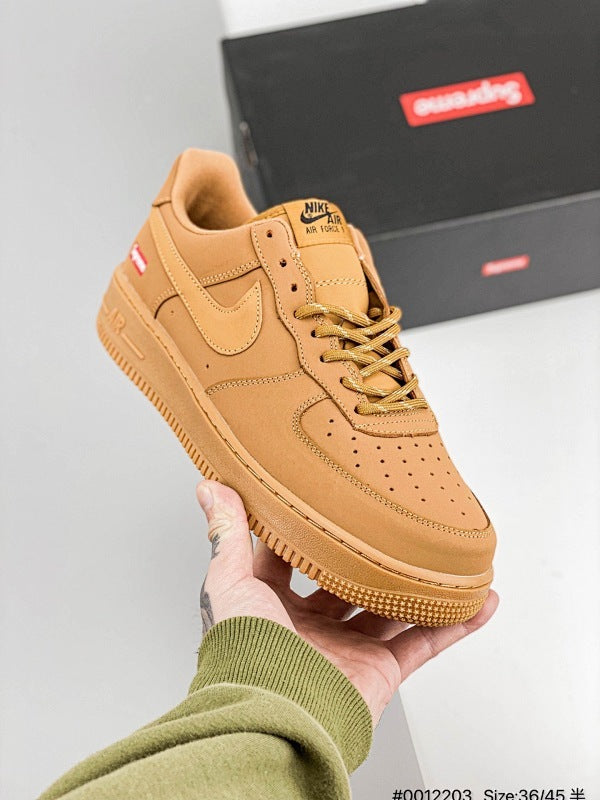 Air Force 1 Low Polyvalent Casual Sport Chaussure Skateboard SUPREME