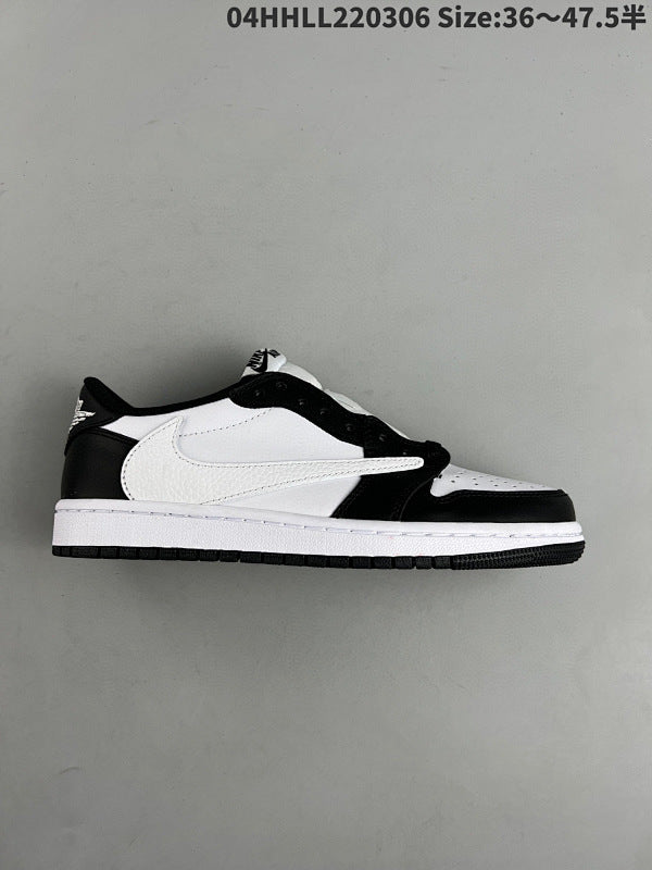 Travis Scott x Fragment x Air Jordan 1 Low Low Reverse Swoosh Collaboration