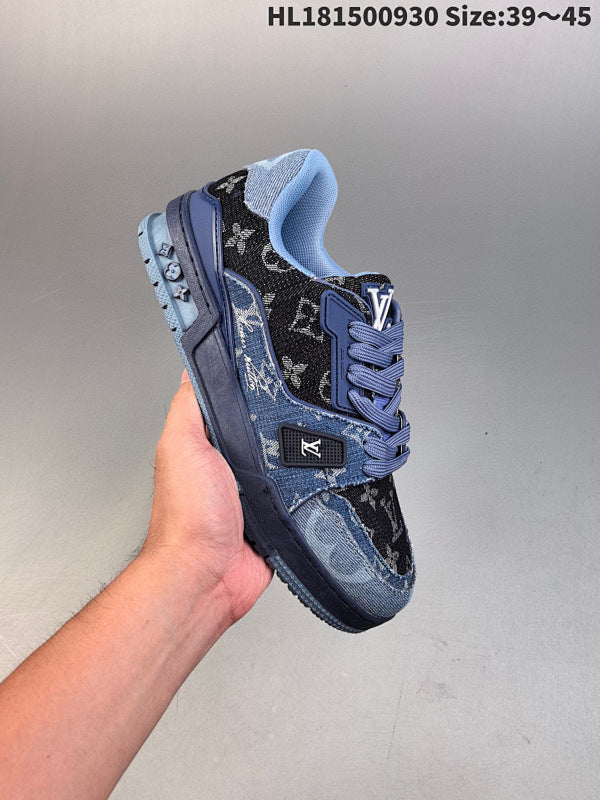 L-- Trainer Sneaker Low Casual Sport Polyvalent Chaussure Skateboard