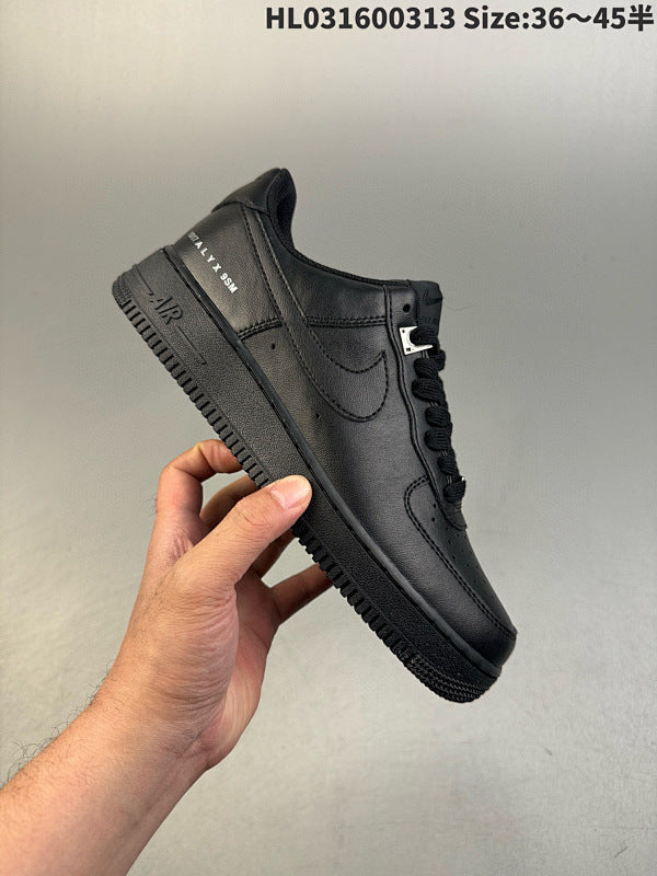 Air Force 1 Low Low Polyvalent Casual Sport Chaussure Skateboard ALYX BLACK