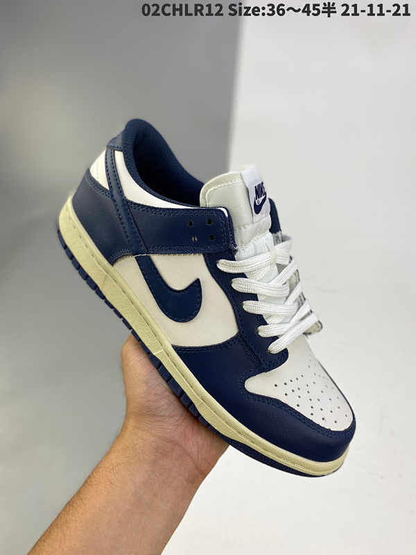 Dunk low “Midnight Navy” Série Dunk Low Casual Sport Chaussure Skateboard