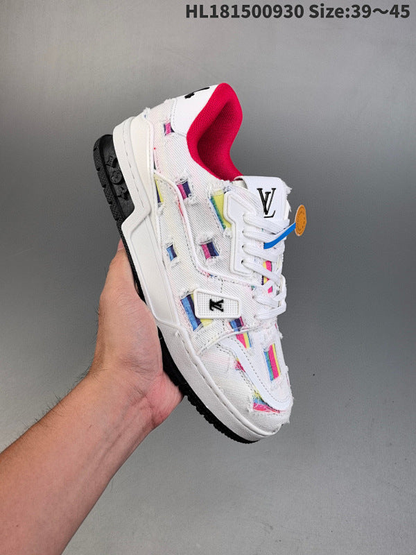 L-- Trainer Sneaker Low Casual Sport Polyvalent Chaussure Skateboard