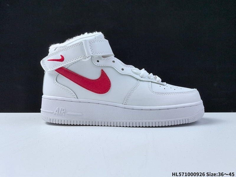 fleece-lined AIR FORCE 1’07 High Polyvalent Casual Sport Chaussure Skateboard
