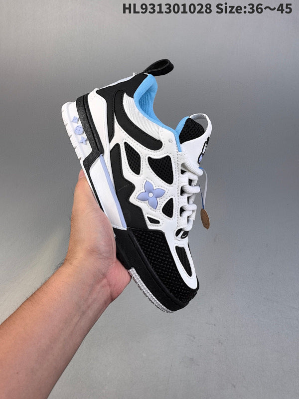 L--- Vu Trainer Sneaker Low Casual Sport Polyvalent Chaussure Skateboard