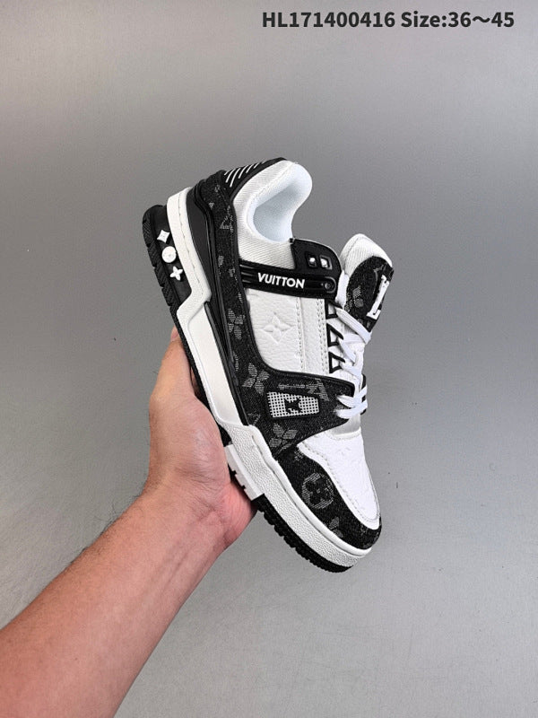 L--- Trainer Sneaker Low Casual Sport Polyvalent Chaussure Skateboard