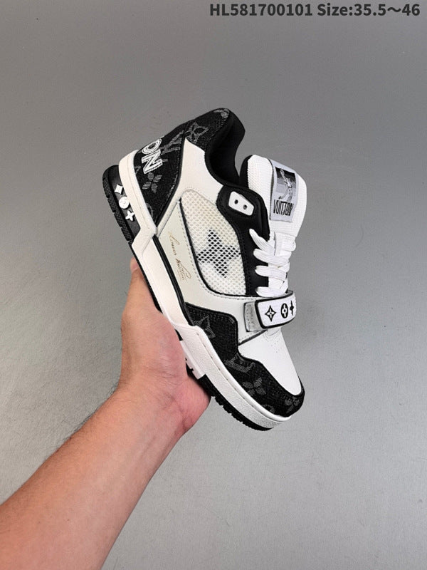 L--- Trainer Sneaker Low Casual Sport Polyvalent Chaussure Skateboard