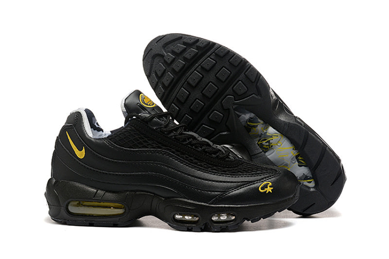 The Corteiz x Air Max 95 Black Tour Yellow 1895-364