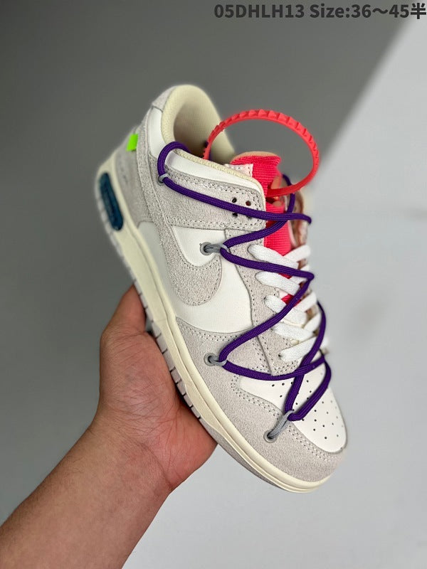 Suede VIRGIL ABLOH Off-White x SB Dunk Low Lot