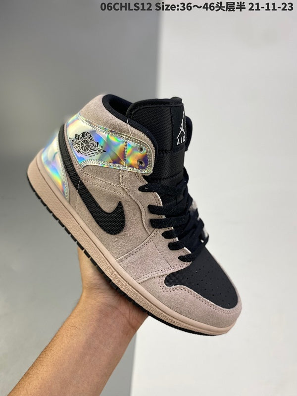 Air Jordan 1 Mid “Milan”Light Bone 1 36~46