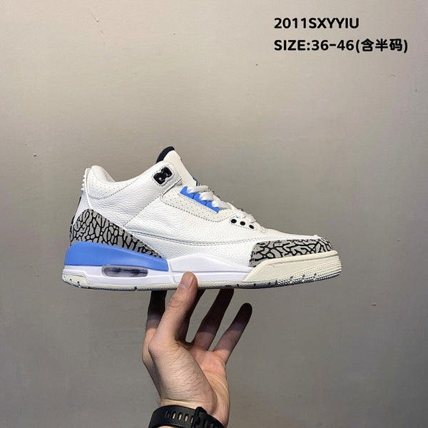Air Jordan 3 Retro AJ3 Mid Rétro Casual Sport Chaussure Basketball