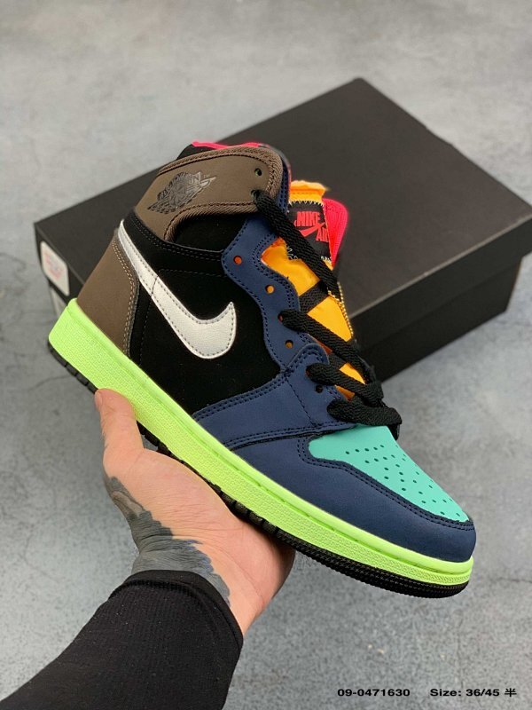 # Air Jordan 1 Retro High OG "Bio Hack" AJ1 1“ ” Classique Rétro Classique High Polyvalent Chaussure Basketball #09-0471630 Size: