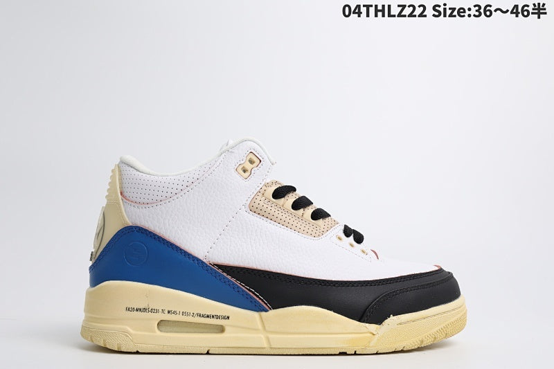 Fragment Design x Air Jordan 3 Collaboration AJ3 3 aj3 3