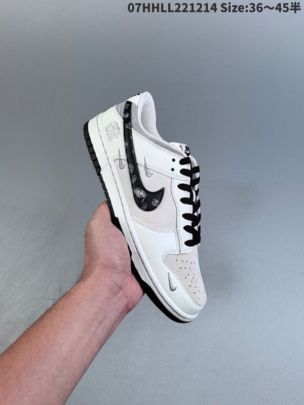 REAL LEATHER WITH HALF SIZE Supreme x Dunk SB Low Sup x DM6868-016