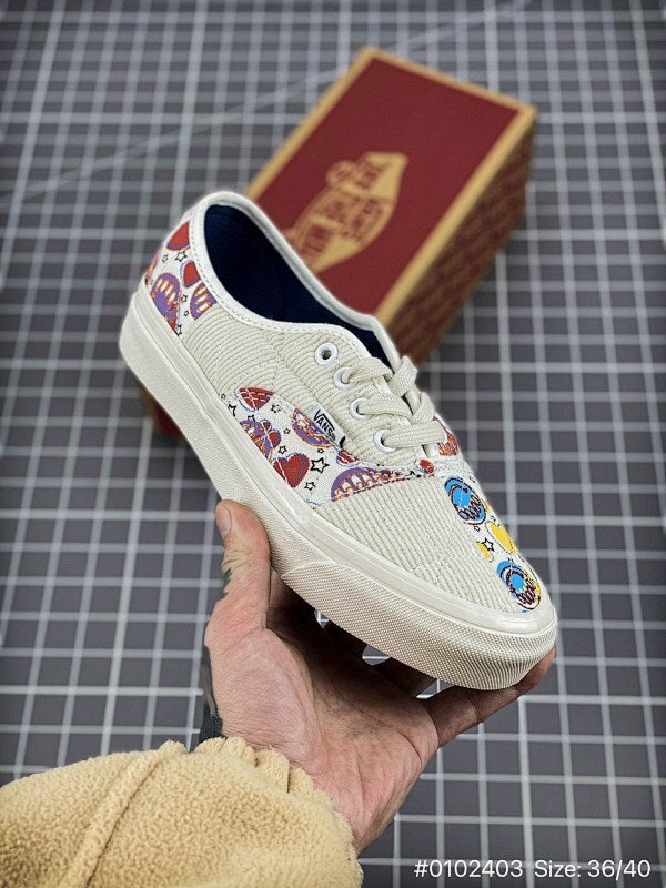 Era 44 Dx Authentic 4 Low Rétro Casual Sport Chaussure Skateboard #0102403