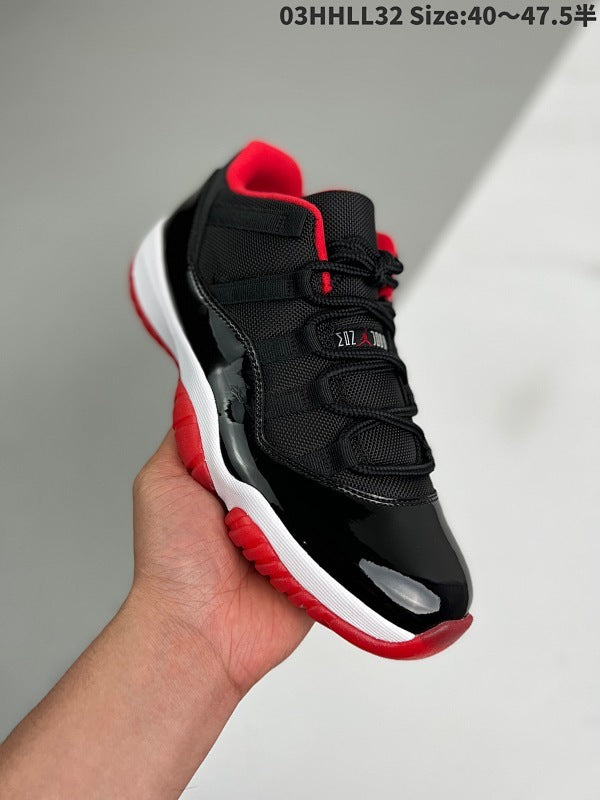 Air Jordan 11 Retro Low “Bred” Low AJ11 11 aj11 11