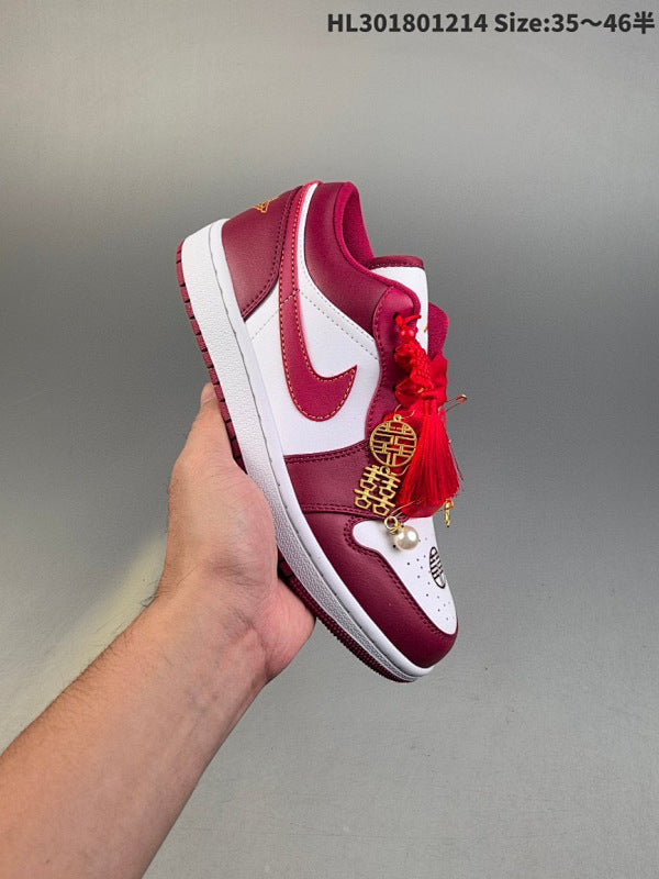 Air Jordan 1 Low “Gym Red” Low AJ1 553558-605