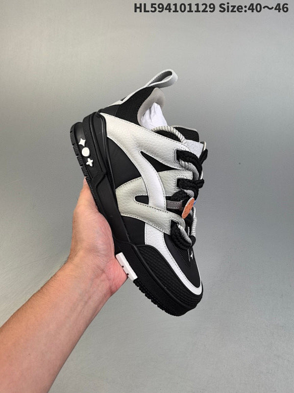 L--- Trainer Sneaker Low Casual Sport Polyvalent Chaussure Skateboard
