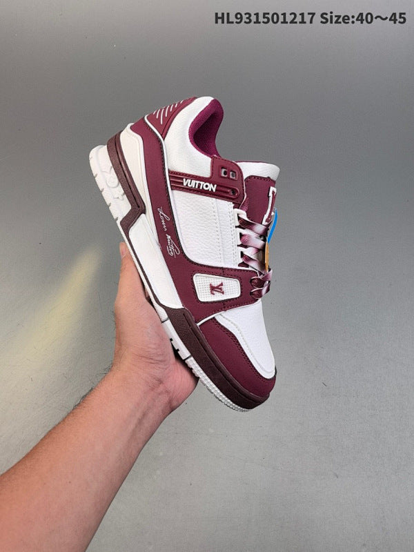 L---- Trainer Sneaker Low Casual Sport Polyvalent Chaussure Skateboard
