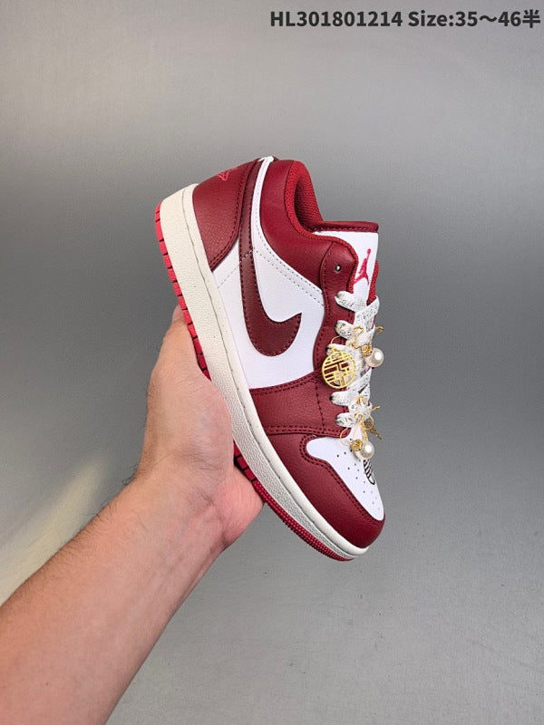 Air Jordan 1 Low “Gym Red” Low AJ1 553558-605