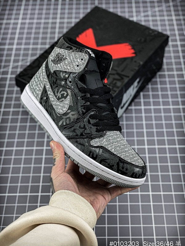 #Air Jordan 1 High OG AJ1 Classique High Polyvalent Casual Sport Chaussure Basketball Air Jordan 1 35 Classique Polyvalent