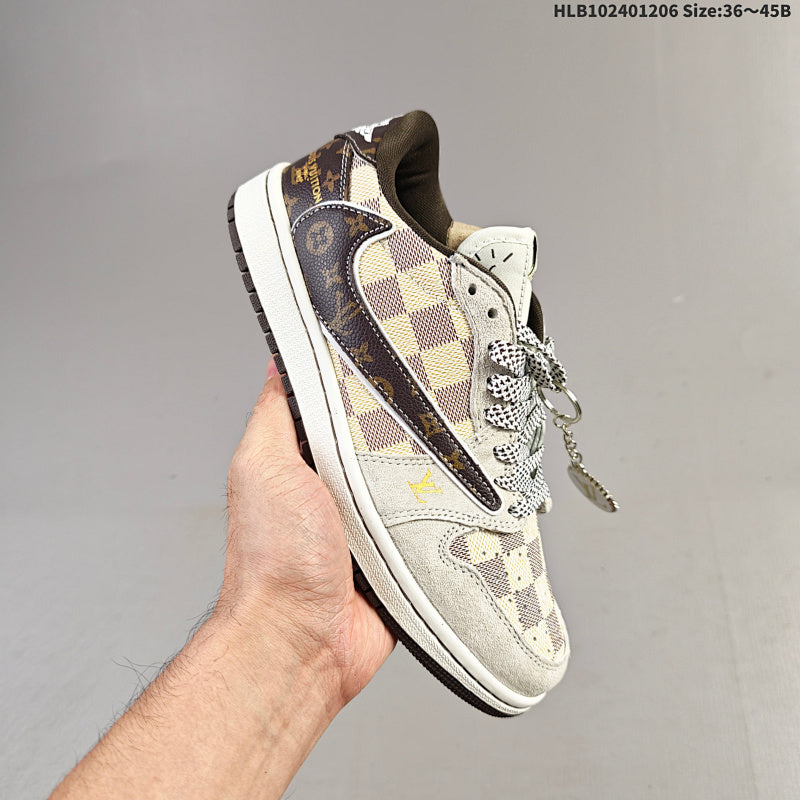 Air Jordan 1 x Travis Scott AJ1 Reverse Swoosh :DZ2688-003