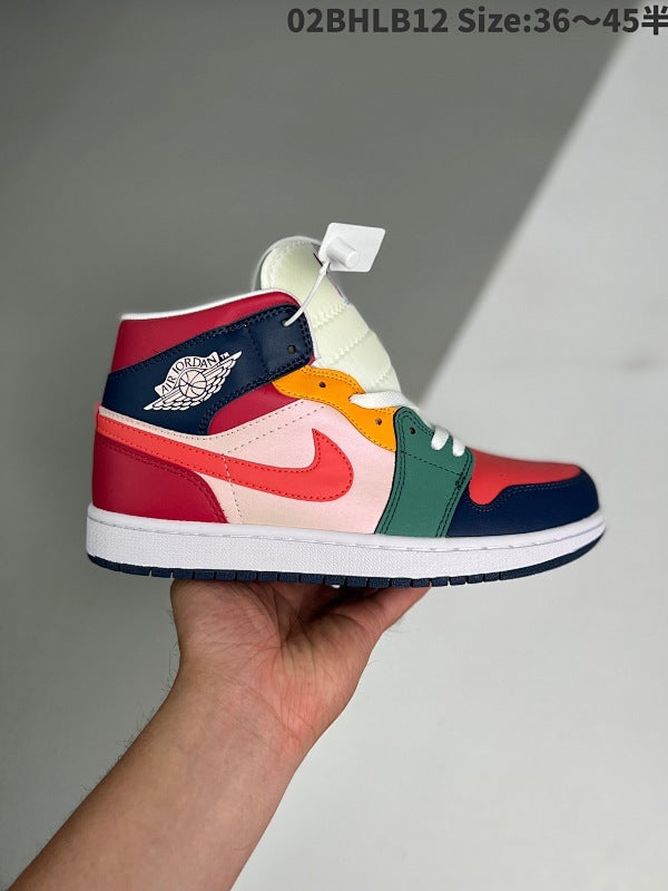 Air Jordan 1 Mid "Multi-Color" Mid AJ1 1 DN3738-400
