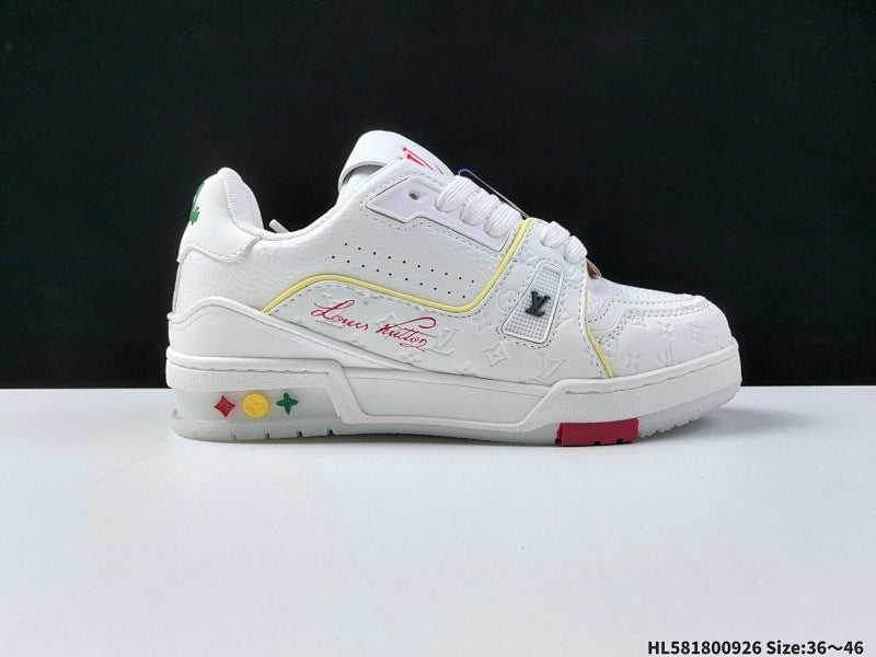 L---- Trainer Sneaker Low Casual Sport Polyvalent Chaussure Skateboard