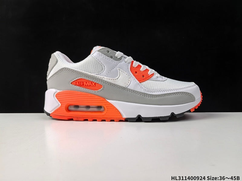 Air Max 90 Série Low Rétro Polyvalent Casual Sport :CT4352-103