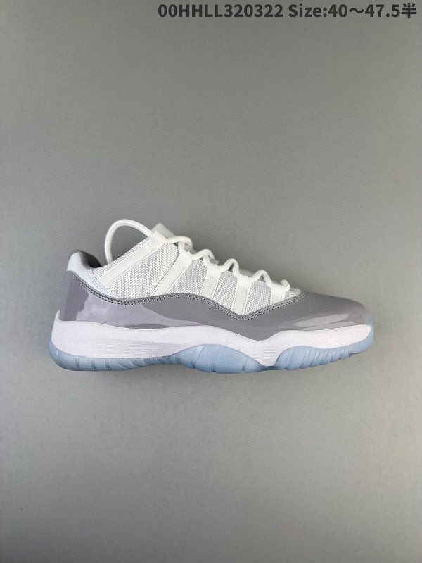 Air Jordan 11 Retro Low "White Grey" Low AJ11 11