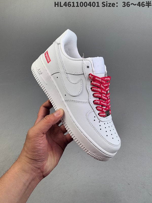 Supreme x Air Force 1 Low 'Box Logo White' CU9225-100