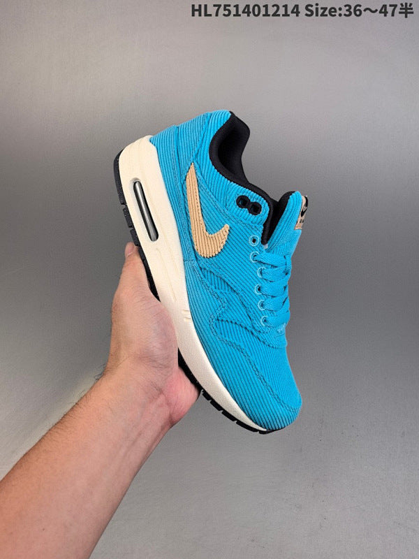 Patta x Air Max 1“Monarch” Rétro Casual Chaussure Running