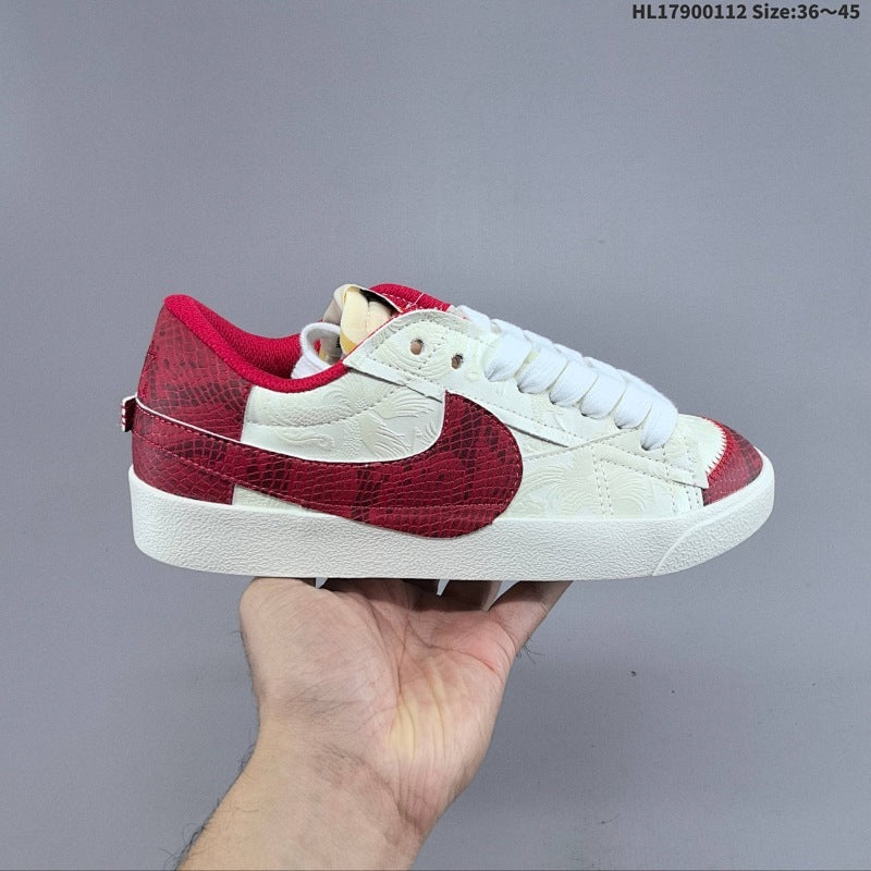 Blazer Low‘77 Jumbo Classique Polyvalent Low Casual Sport Chaussure Skateboard