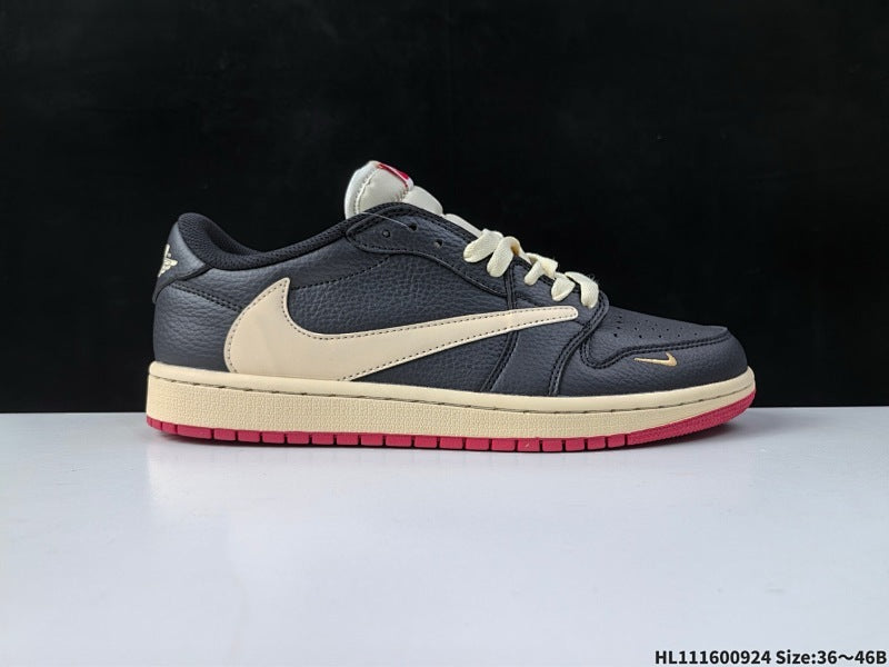 Air Jordan 1 x Travis Scott AJ1 Reverse Swoosh :IB8958-001