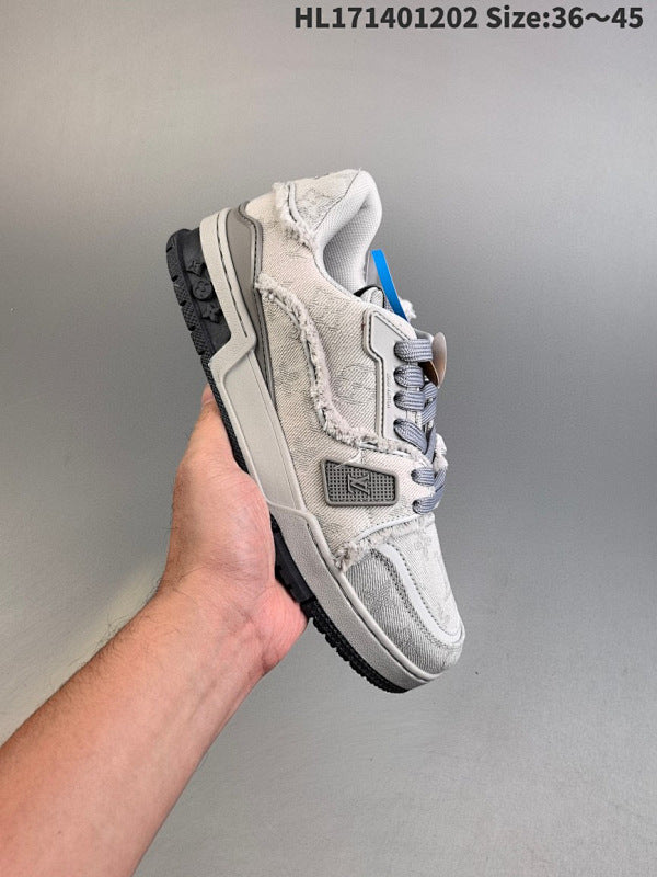 L-- Trainer Sneaker Low Casual Sport Polyvalent Chaussure Skateboard