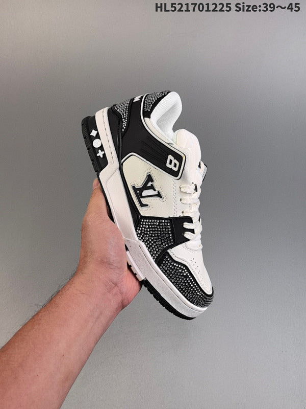 L--- Trainer Sneake Low Casual Sport Polyvalent Chaussure Skateboard