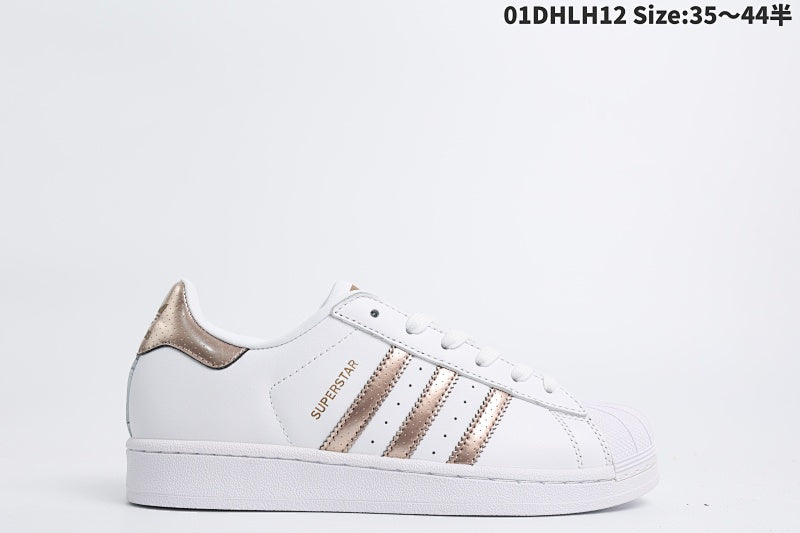 REAL LEATHER Superstar II Classique Polyvalent Chaussure Skateboard