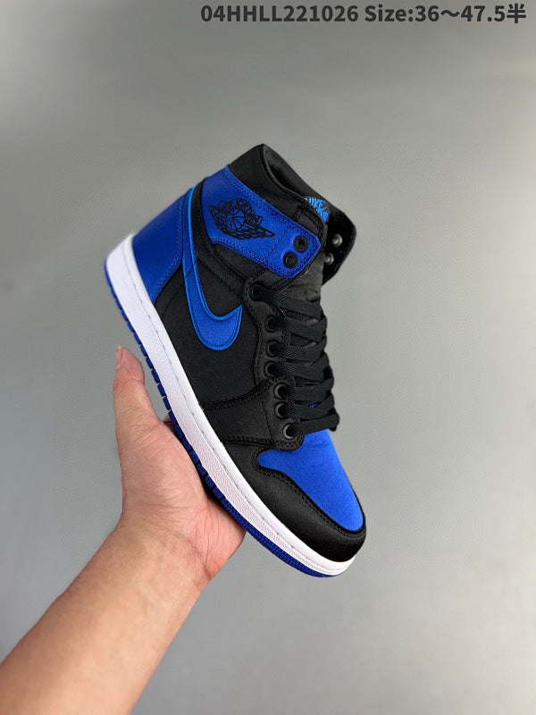 Air Jordan 1 High OG "Satin Royal" High 921193-007 36-47 Silk