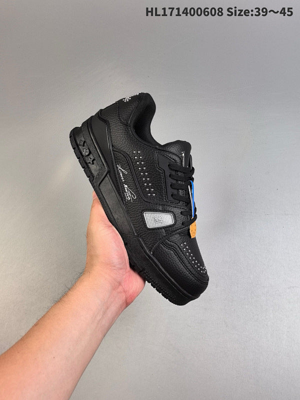 L---- Trainer Sneaker Low Casual Sport Polyvalent Chaussure Skateboard