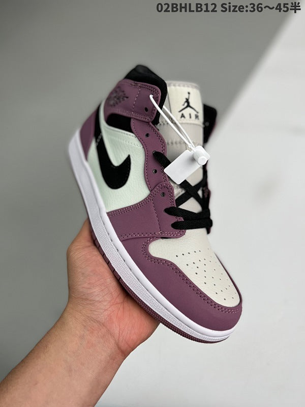 Air Jordan 1 Mid "Berry" Mid AJ1 1 aj1 1 DC7267-500