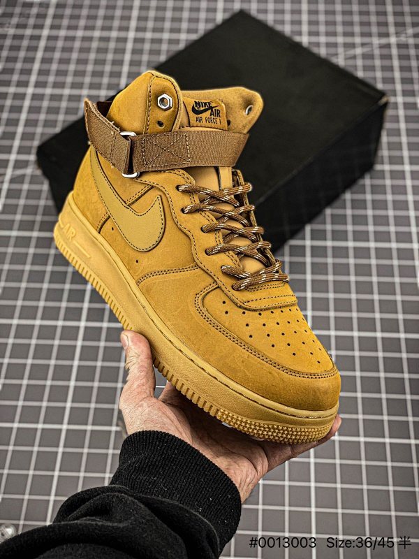 Air Force 1 Low 07 LV8'Wheat / Flax' High Classique Polyvalent Casual Sport Chaussure Skateboard “