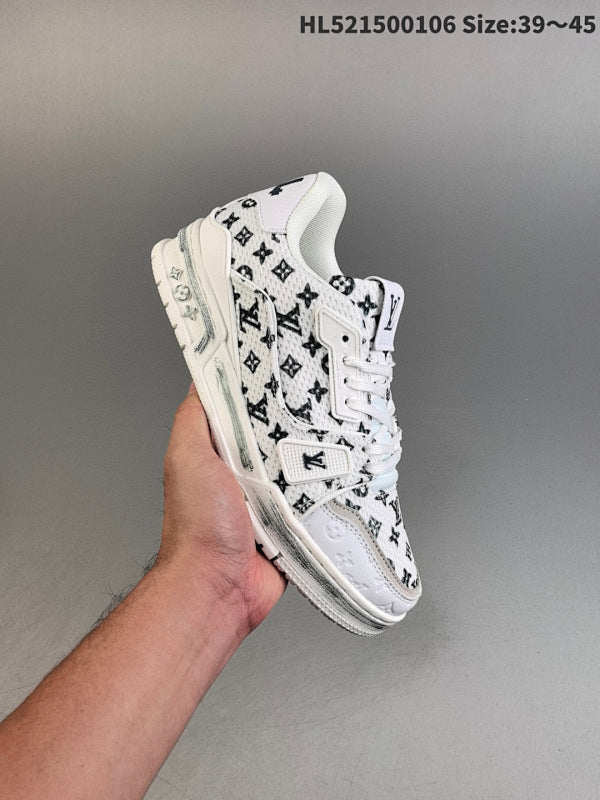 L---- Trainer Sneaker Low Casual Sport Polyvalent Chaussure Skateboard