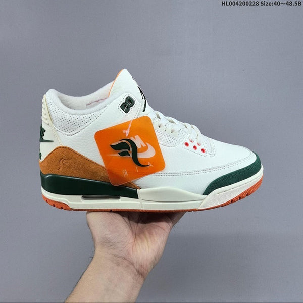 TTop-grain cowhide Solefly x Air Jordan 3 Retro "Miami" IF4491-100