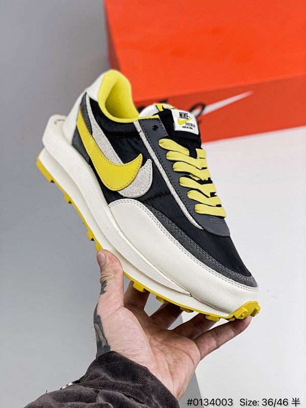 Undercover x Sacai x LDWaffle"Bright Citron" Casual